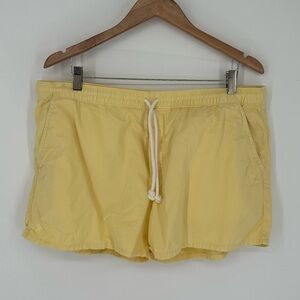 Ralph Lauren Yellow Drawstring Shorts